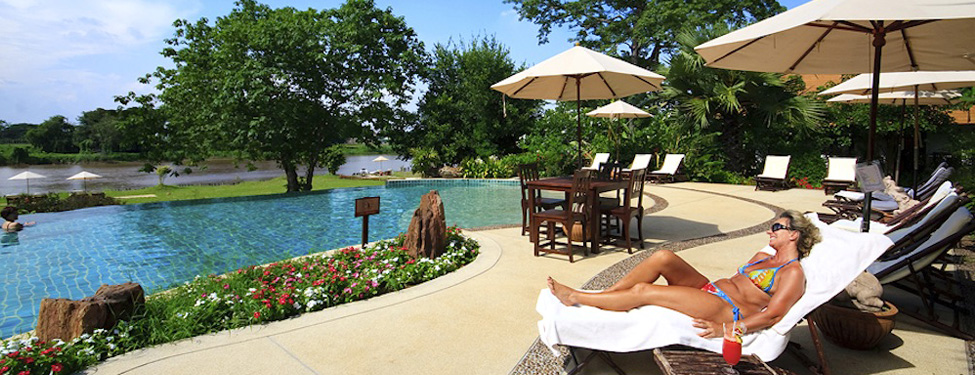 The Legend Chiang Rai Resort – Ved floden